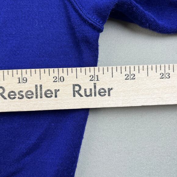 Vintage Collegiate Pacific Track Jacket Womens Medium Navy Blue Full Zip Jogger - Picture 8 of 9